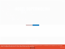 Tablet Screenshot of hotelsupermolina.com